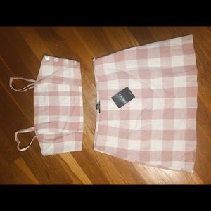 Two-Piece Forever 21 plaid set